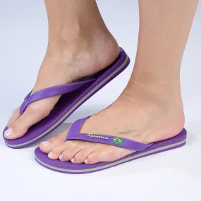 Ipanema purple slip on sandal