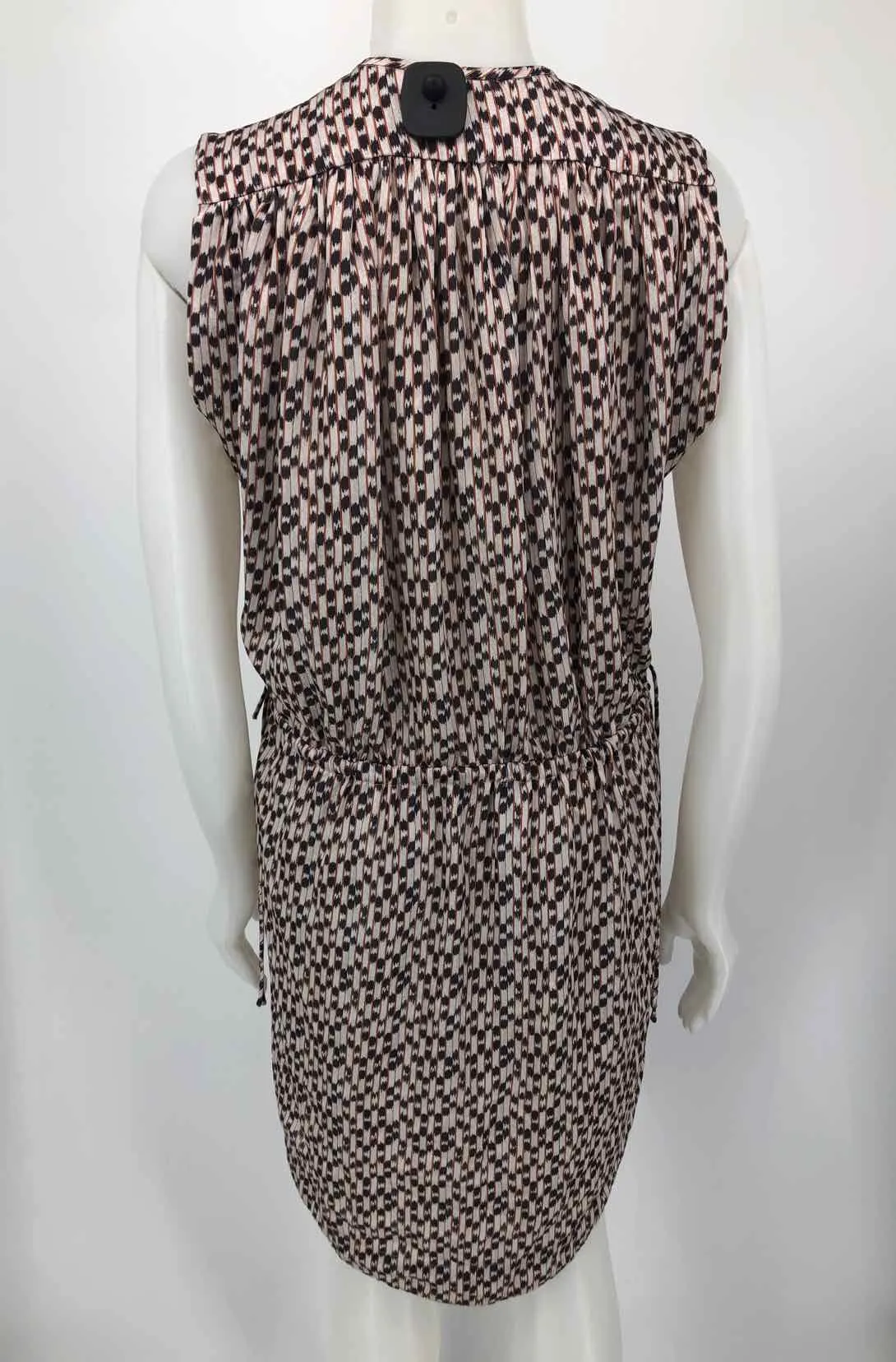 ISABEL MARANT White & Red Brown Multi Print Tank Size MEDIUM (M) Dress