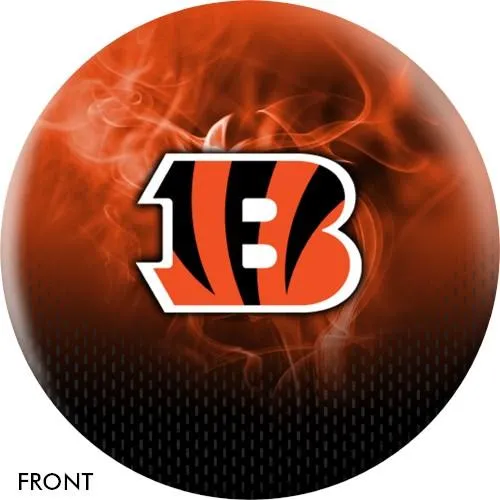 KR Strikeforce NFL on Fire Cincinnati Bengals Bowling Ball