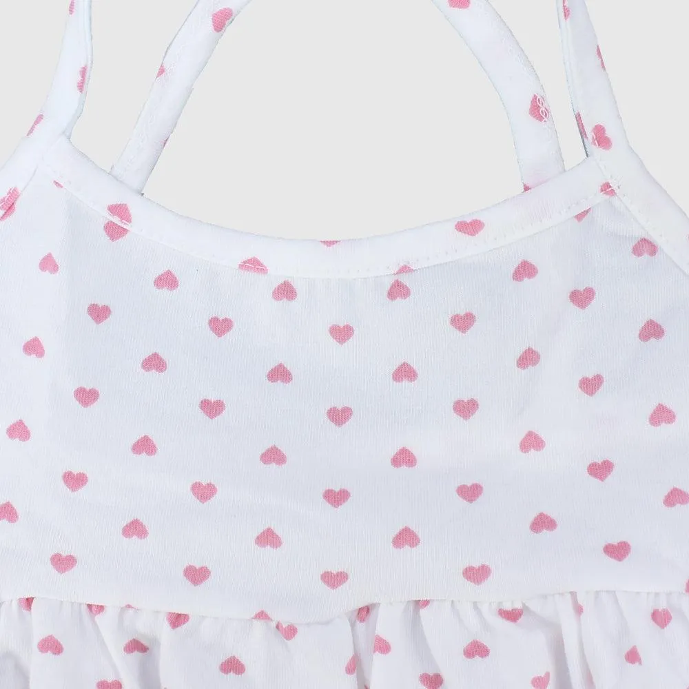 Little Hearts Sleeveless Dress - Shop Now