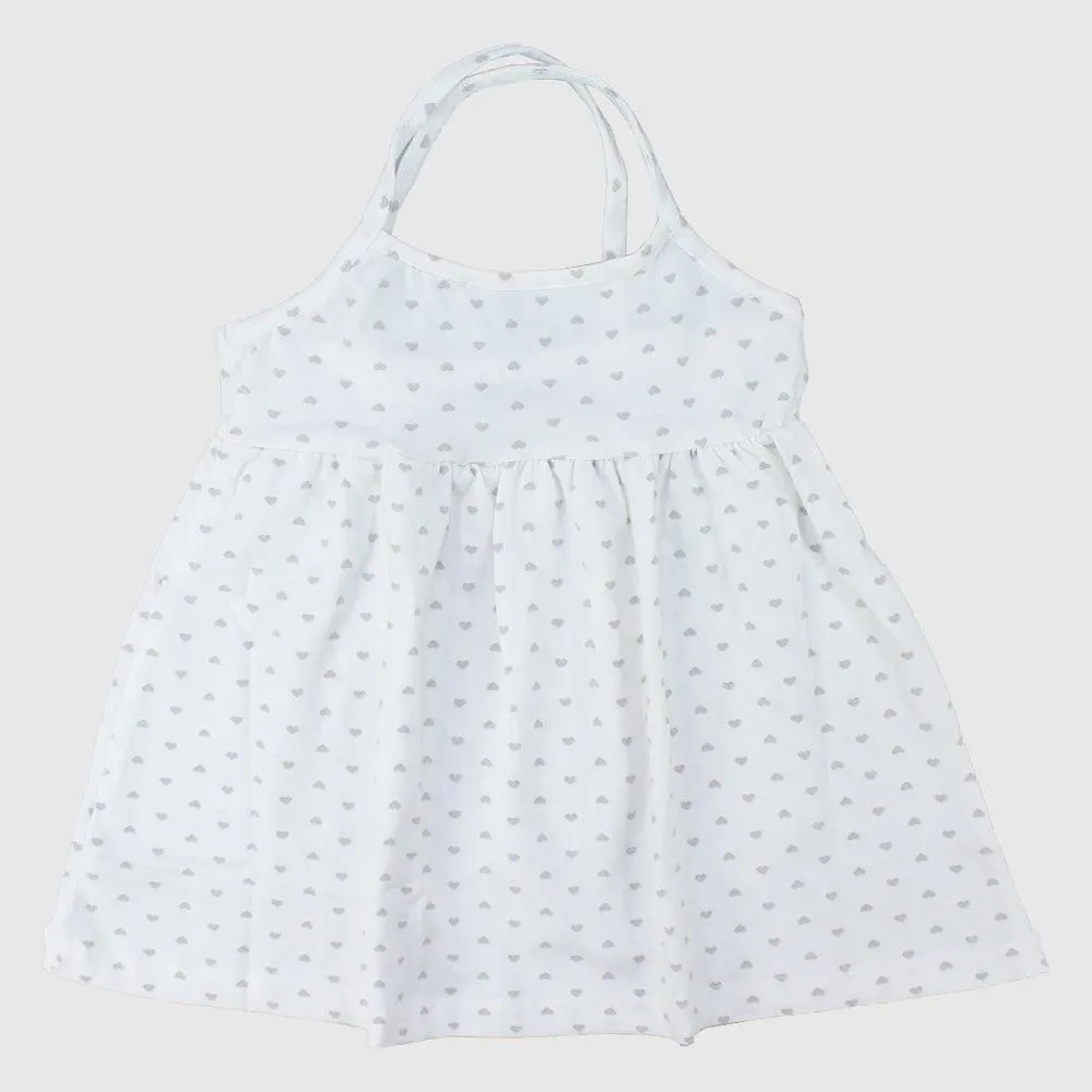 Little Hearts Sleeveless Dress - Shop Now