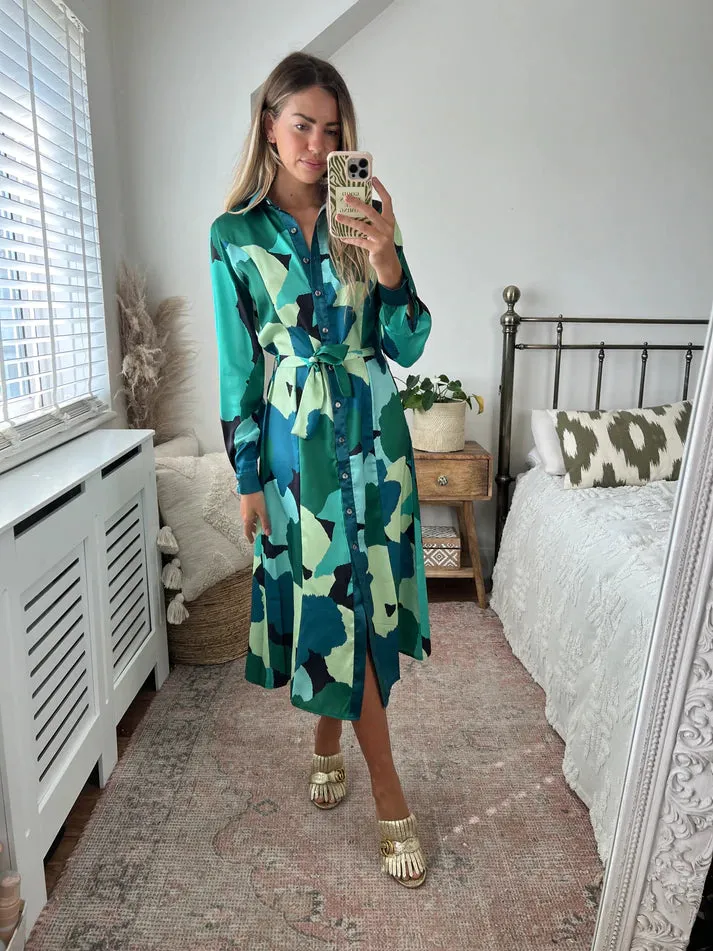 London Midi Shirt Dress - Love and Joy