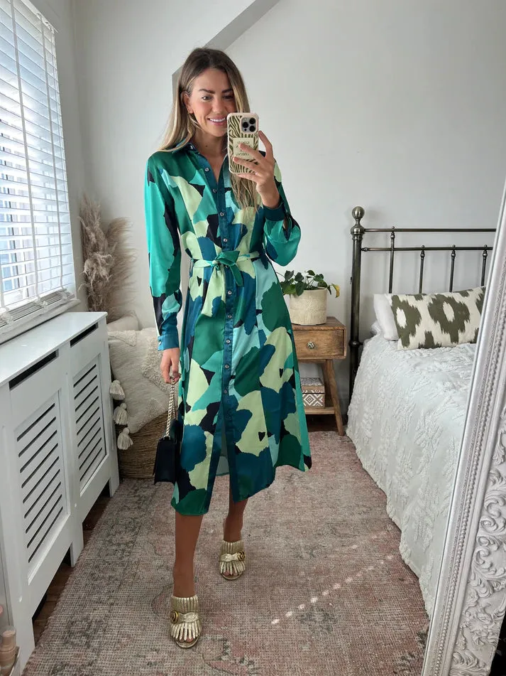 London Midi Shirt Dress - Love and Joy