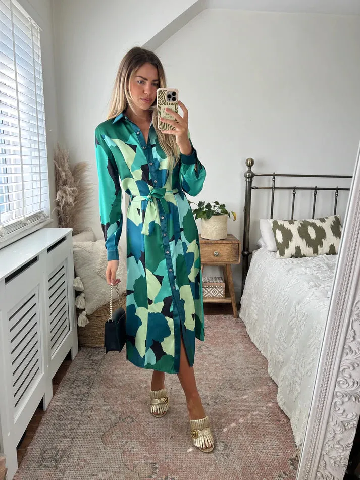 London Midi Shirt Dress - Love and Joy