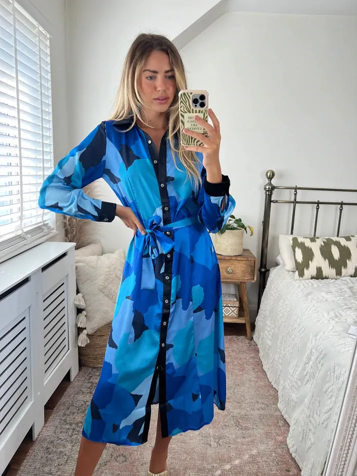 London Midi Shirt Dress - Love and Joy