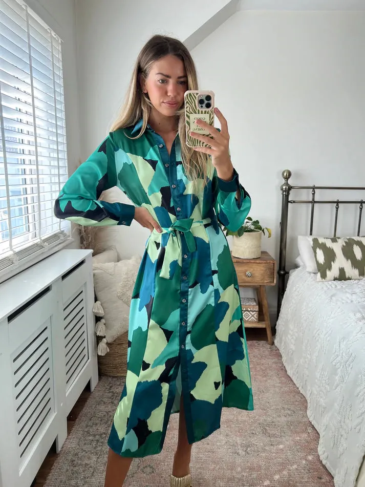 London Midi Shirt Dress - Love and Joy