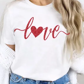 Love Like This Graphic Tee White