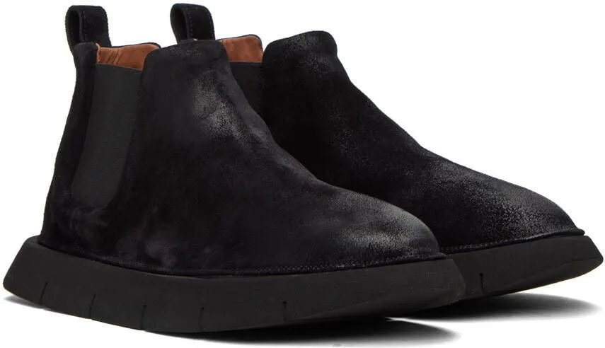 Marsèll Black Intagliata Boots