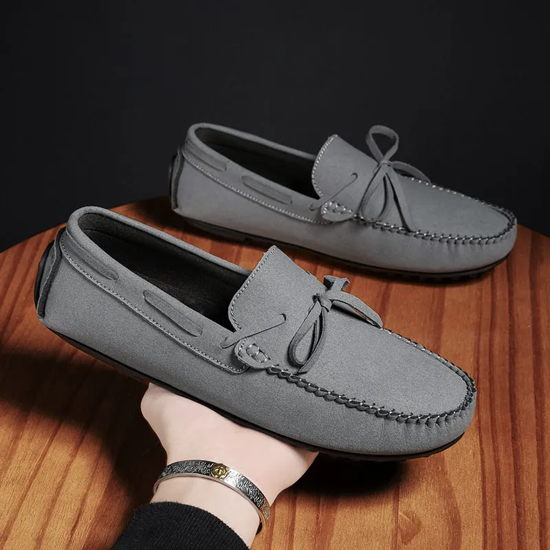 Men's driving moccasins - Soft, comfortable luxury - Flat.