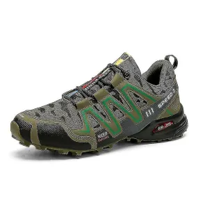 Mens Shoes Breathable Outdoor Hiking Shoes Wading Shoes 905-43-Green