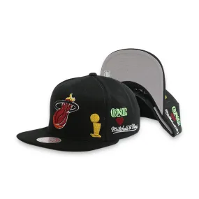 Miami Heat Hyperlocal Snapback HWC - Miami Heat Snapback Hat in Hyperlocal Style