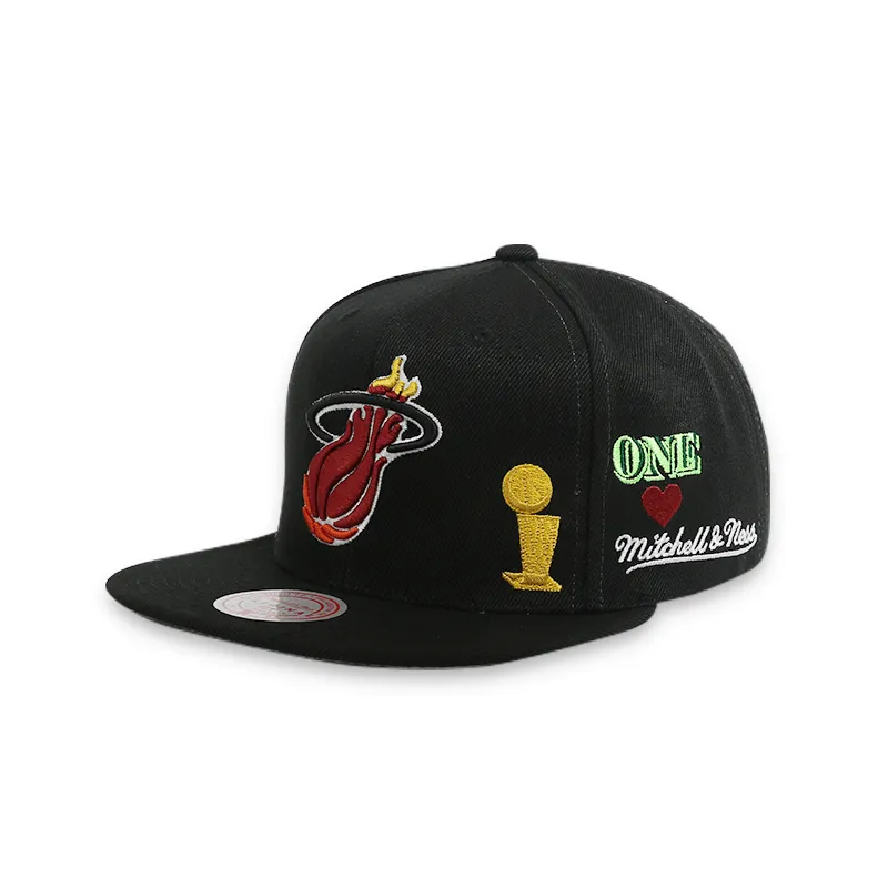 Miami Heat Hyperlocal Snapback HWC - Miami Heat Snapback Hat in Hyperlocal Style