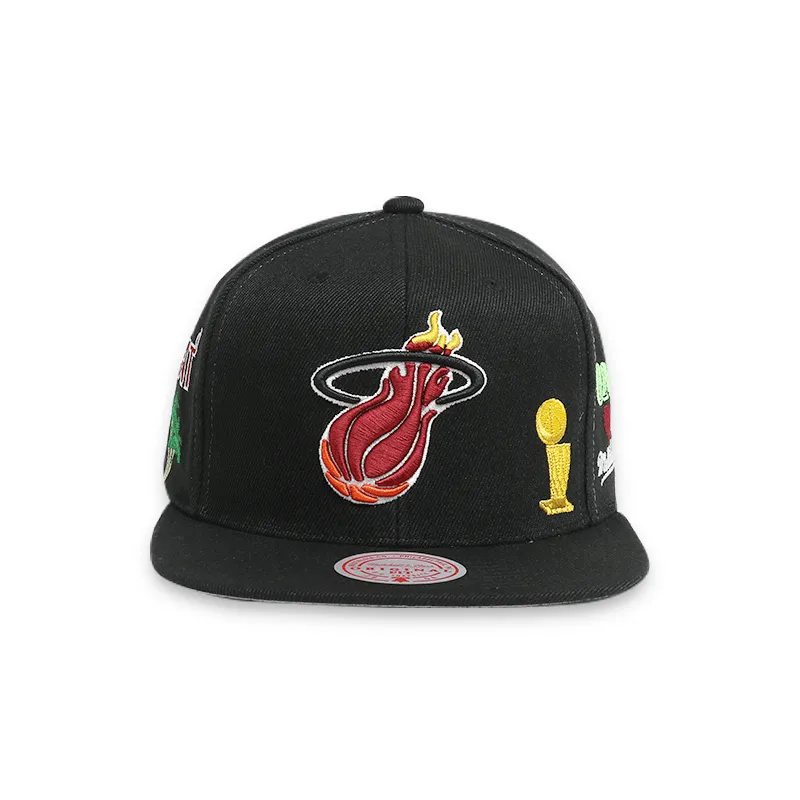 Miami Heat Hyperlocal Snapback HWC - Miami Heat Snapback Hat in Hyperlocal Style