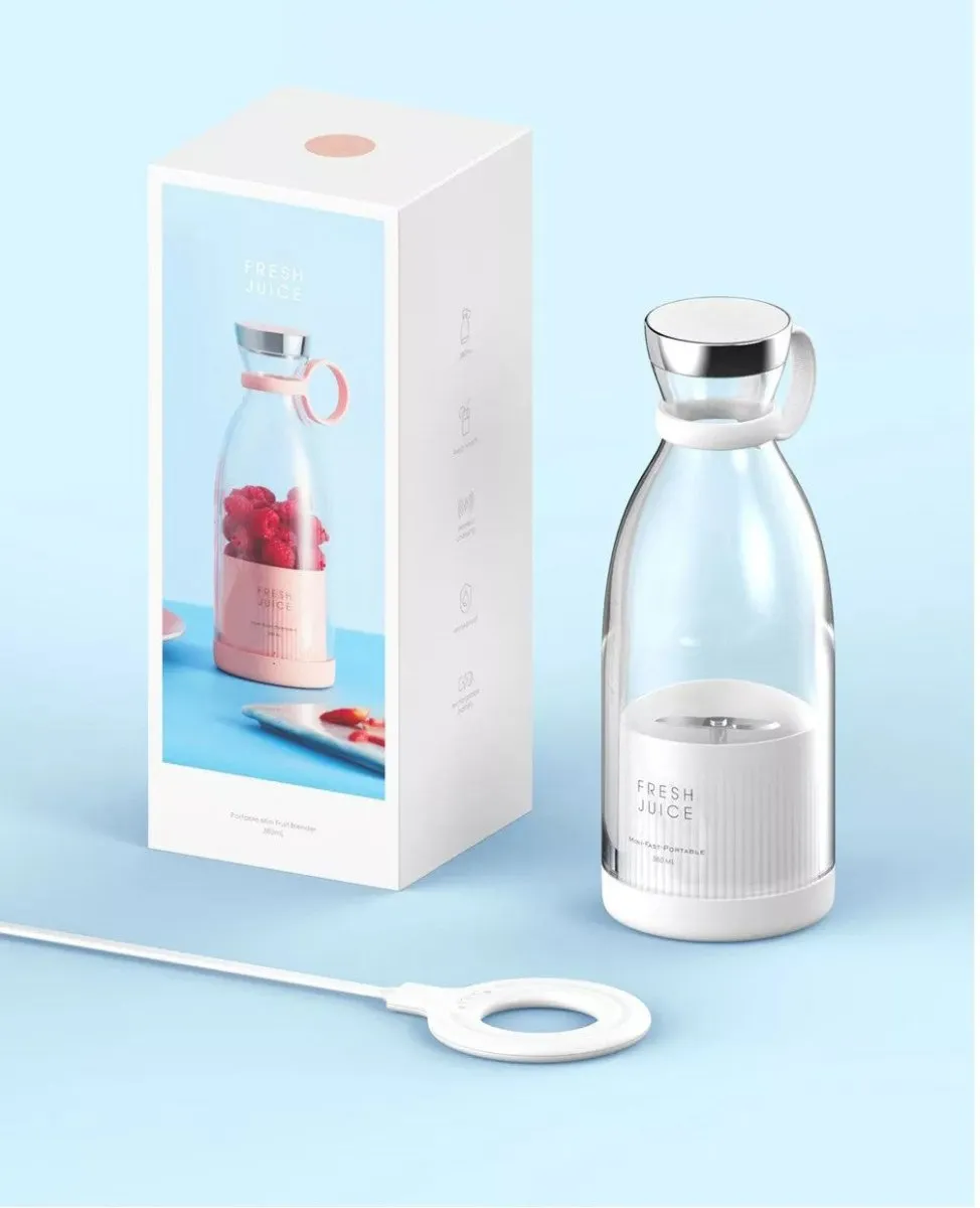 Mini presse-agrumes électrique USB / blender rechargeable & portable sans BPA Fresh Juice