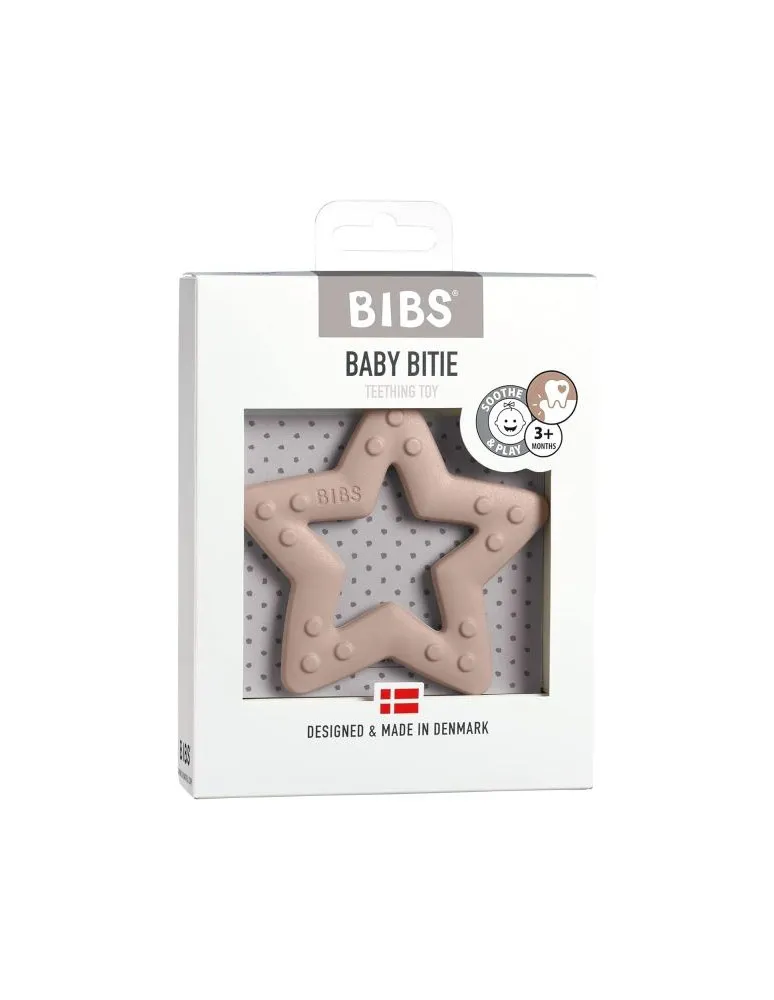 MORDEDOR BIBS BABY BITIE ESTRELLA BLUSH 