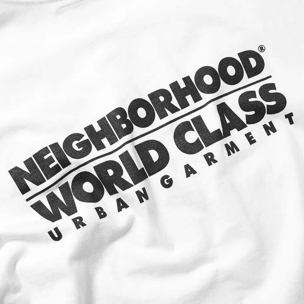 Neighborhood Flag TeeWhite & Black