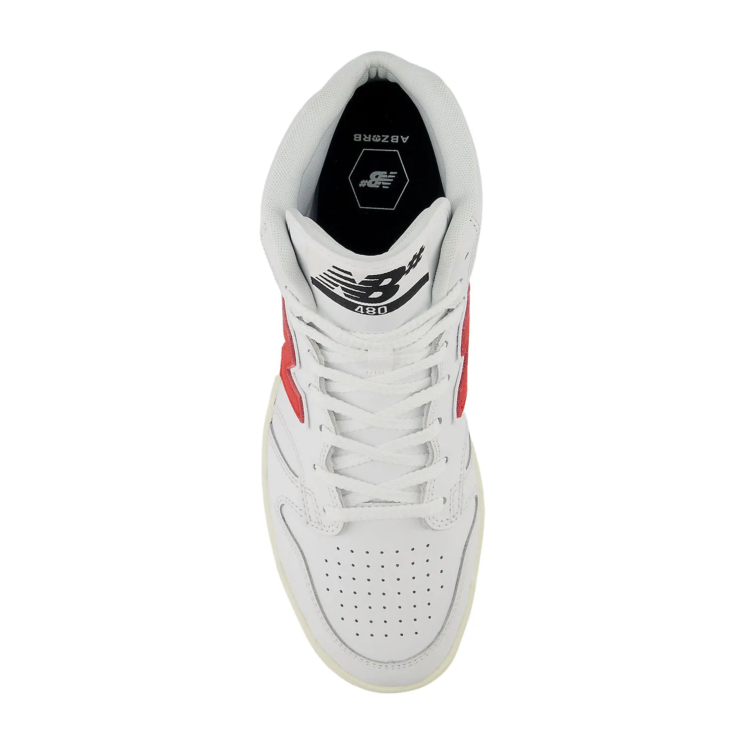 New Balance Numeric NM480HSD High White Red Shoe