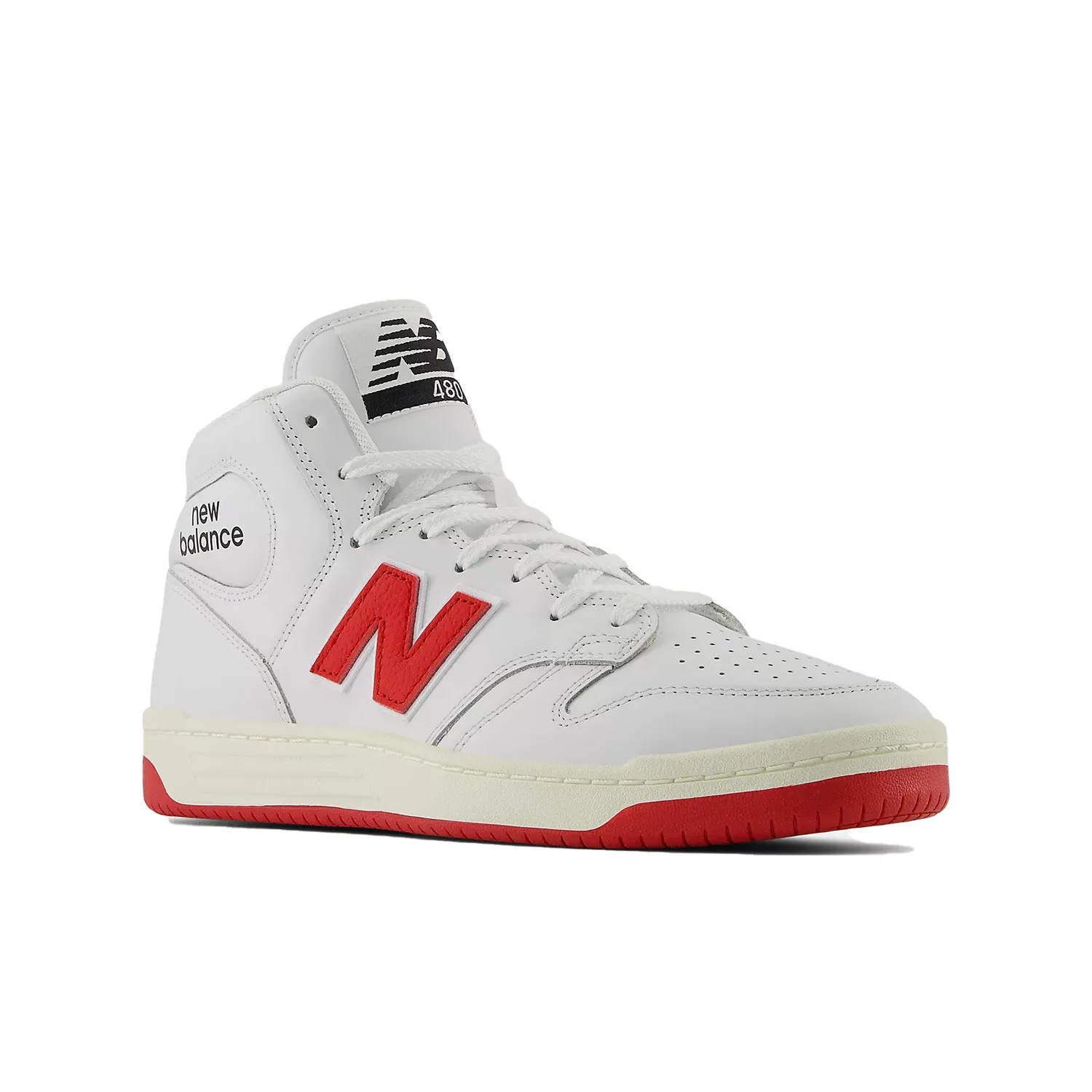 New Balance Numeric NM480HSD High White Red Shoe