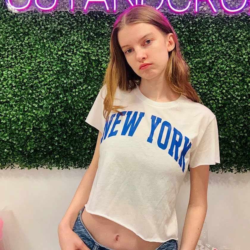 New York Crop Top