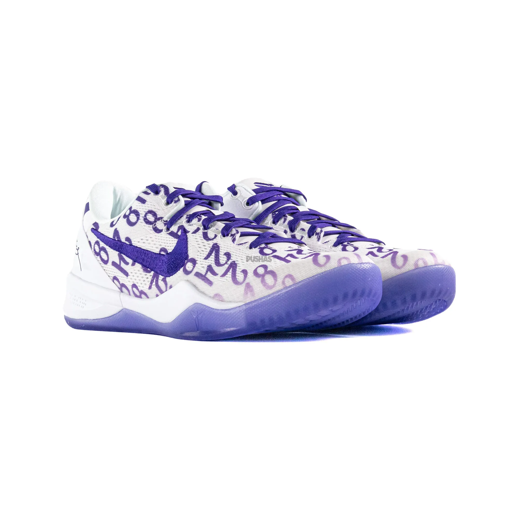 Nike Kobe 8 White Court Purple 2024 shoes