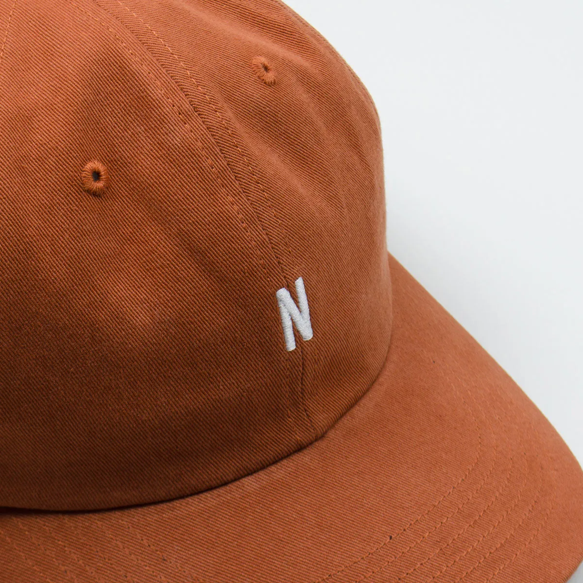 Norse Projects - Twill Sports Cap - Burnt Ocher