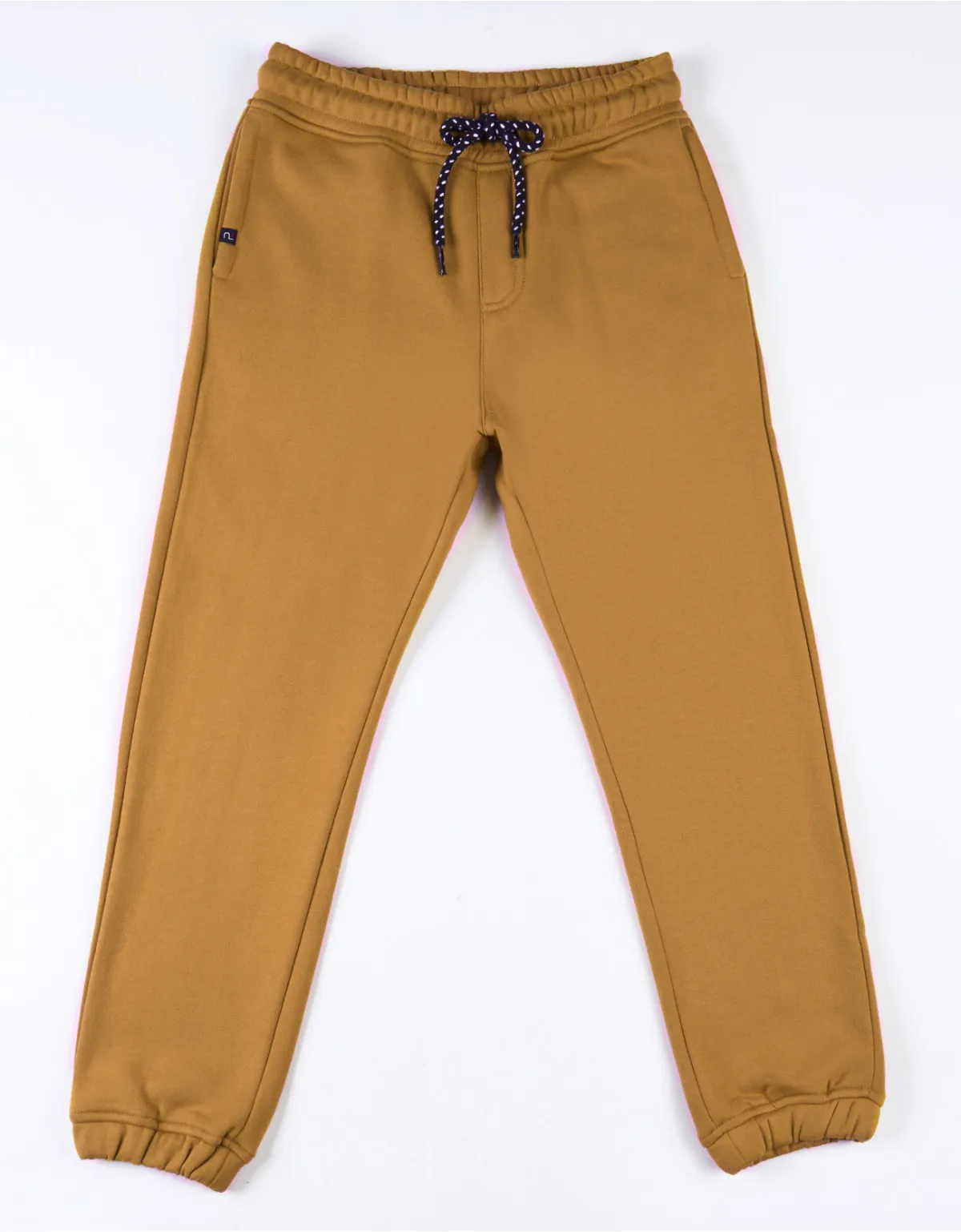 Pantalón jogger skinny amarillo