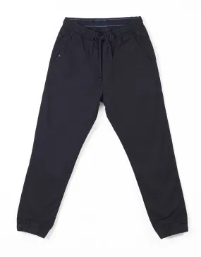 Pantalón jogger slim fit negro