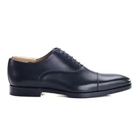 Patina Black Oxford shoes - Leather outsole & rubber pad - SPEZIA II PATIN