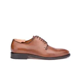 Patina Chestnut Oxford shoes - Leather outsole - CHINGFORD