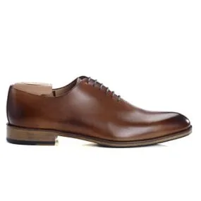 Patina Gold Oxford shoes - Rubber pad - PETER PATIN