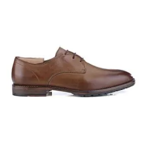 Patina Hazelnut Derby Shoes - EASTLING PATIN