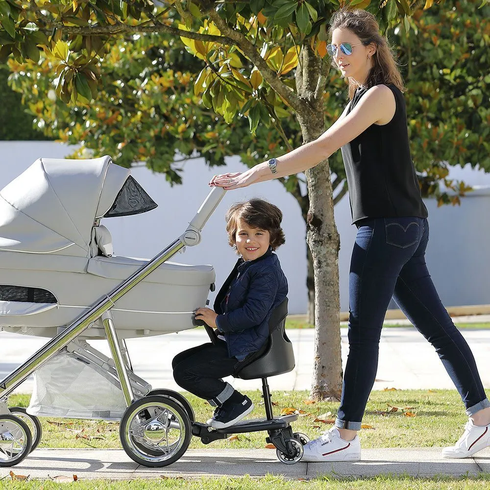 Patinete + asiento roller bebecar