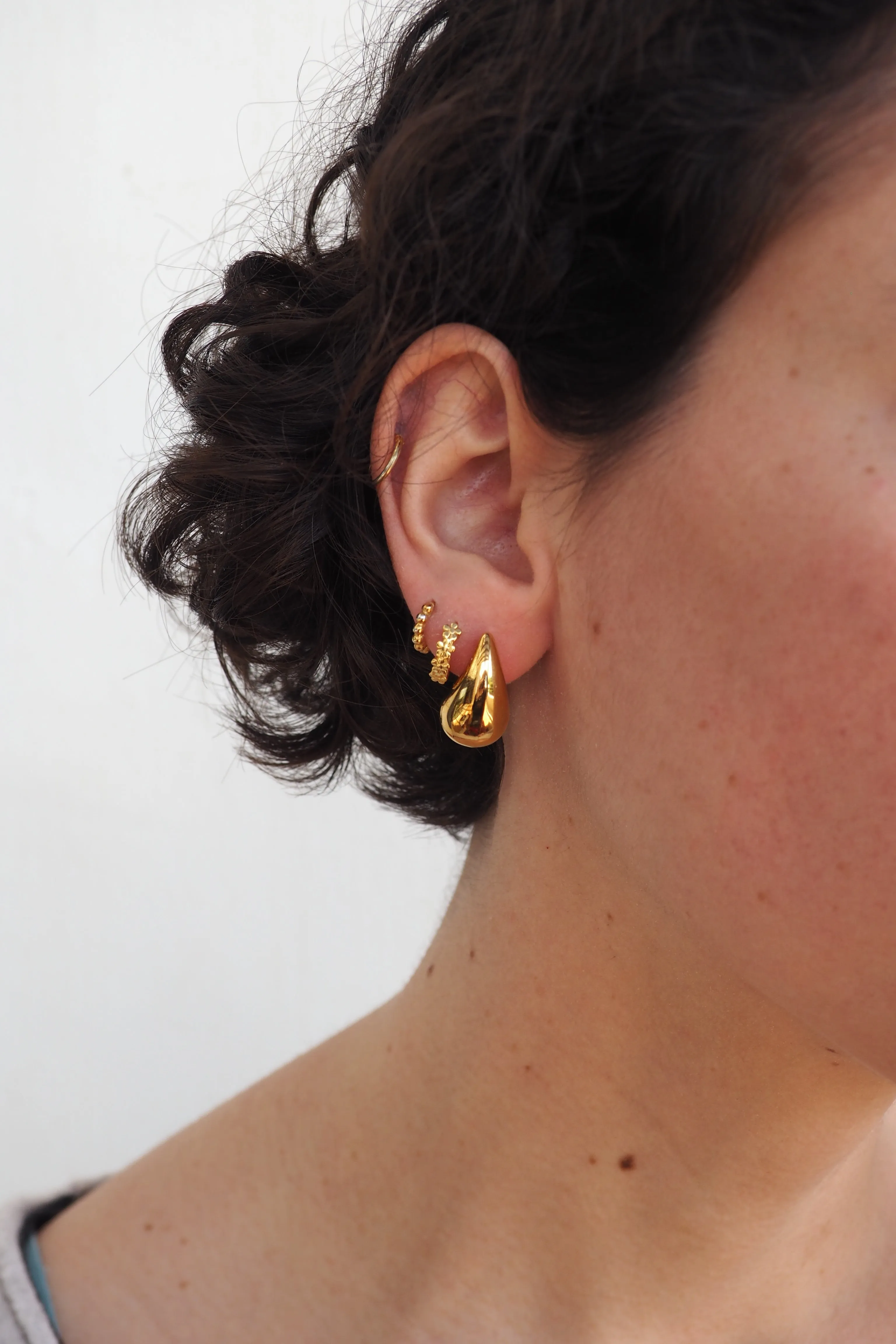 Pendientes MINI GOTA DORADO