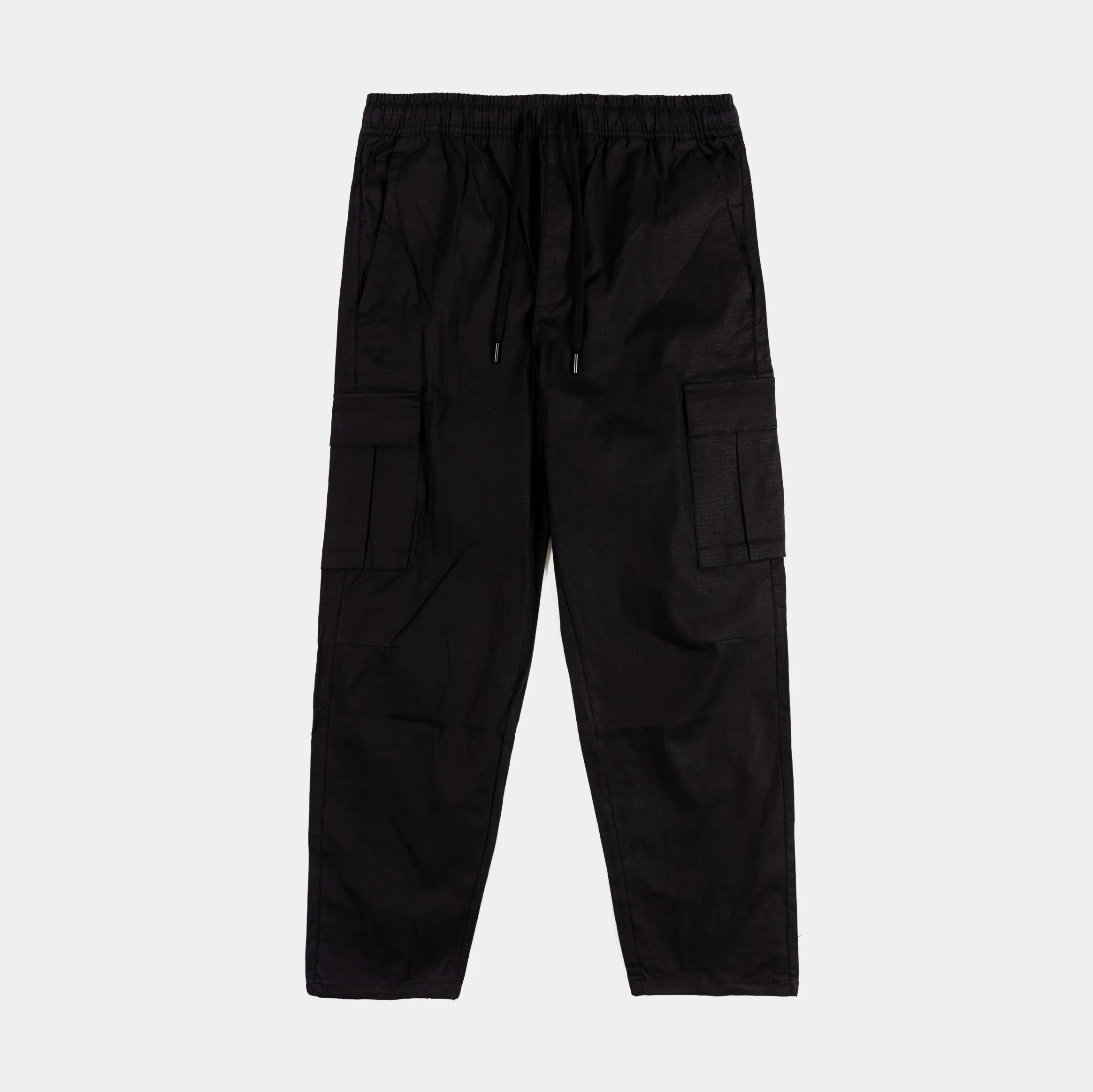 Ripstop Black Cargo Mens Pants