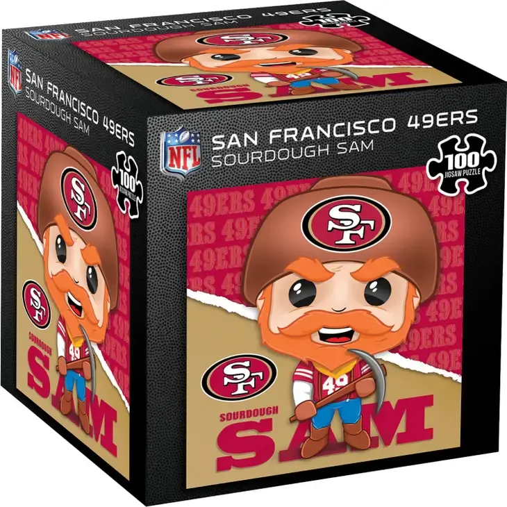 San Francisco 49ers Mascot 100 Piece Puzzle