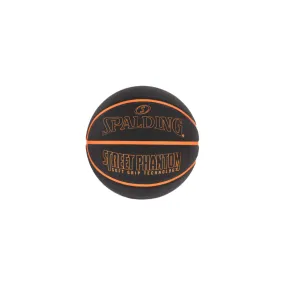 SPALDING Rubber Basketball - Orange/Black: Ultimate Street Phantom