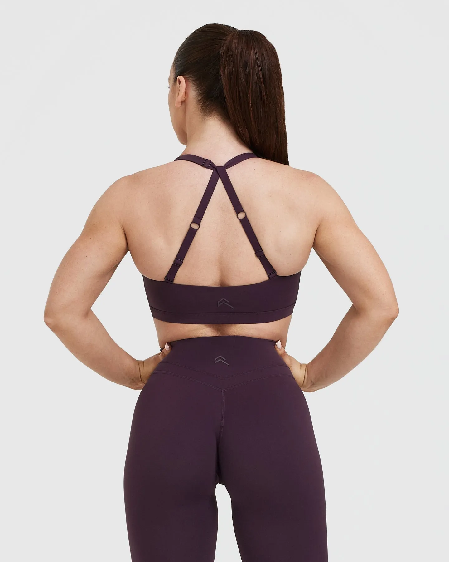 Unified Twist Sports Bra | Blackberry Purple