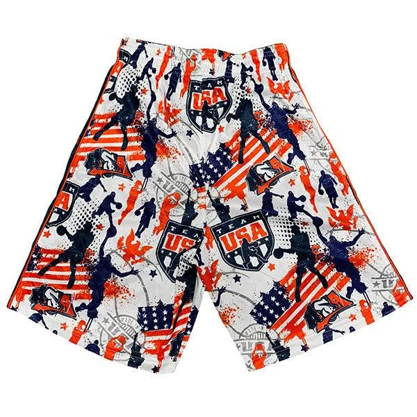 USA Men's Basketball Shorts - Team Edition