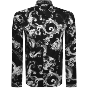 Versace Jeans Couture Long Sleeve Shirt Black