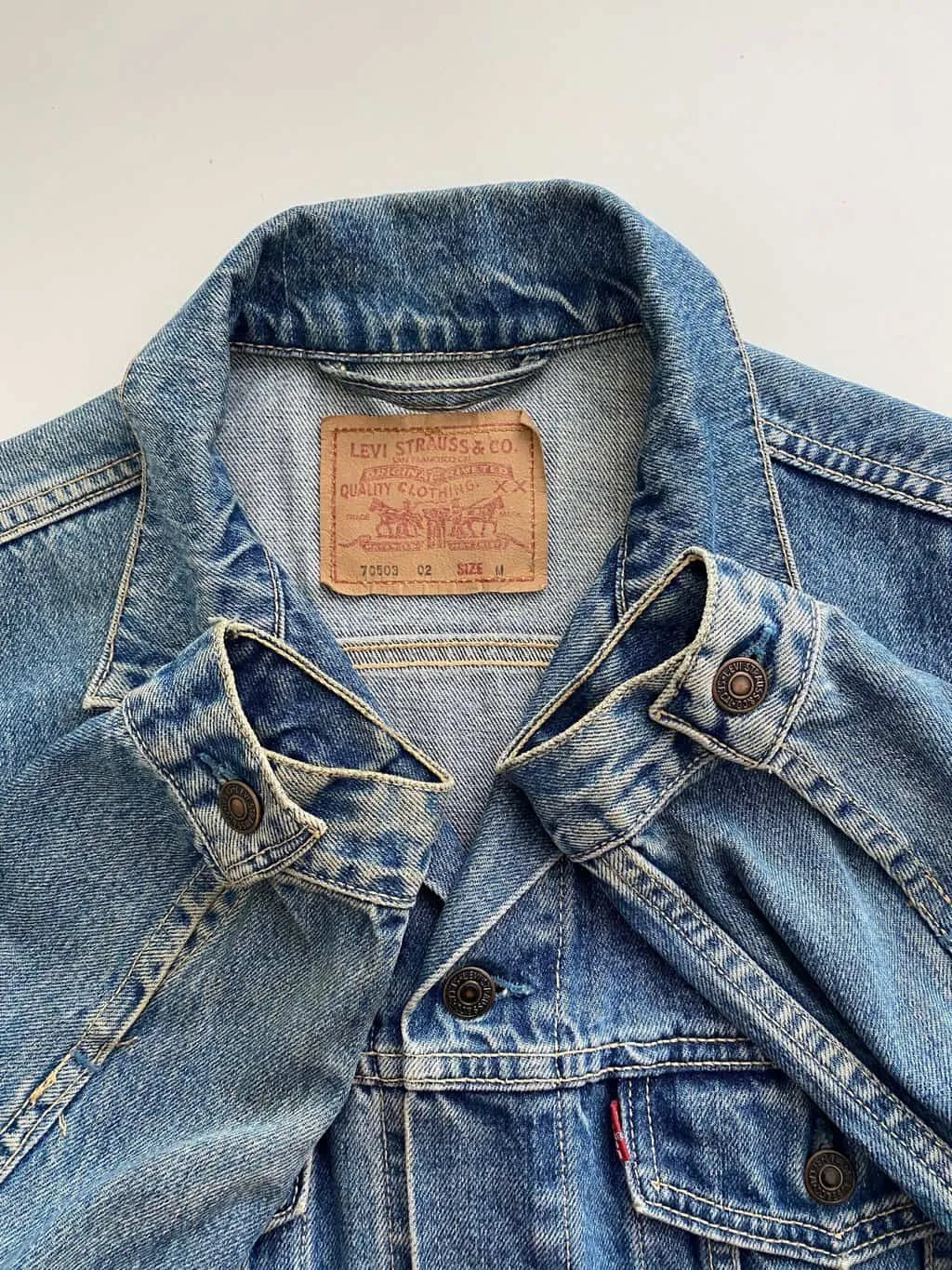 Vintage Levis trucker denim jacket – Medium