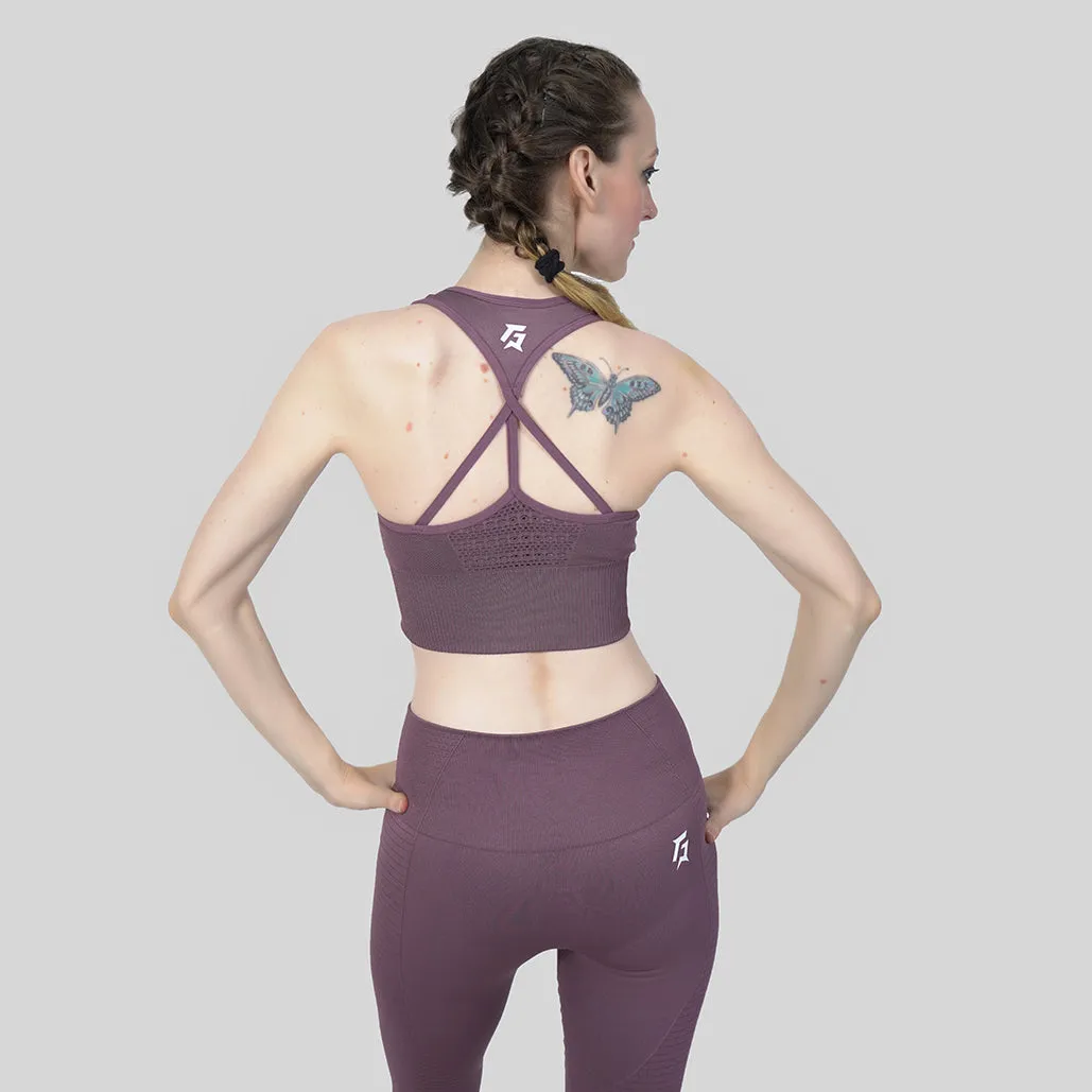 Warrior Sports Bra (Lavender)