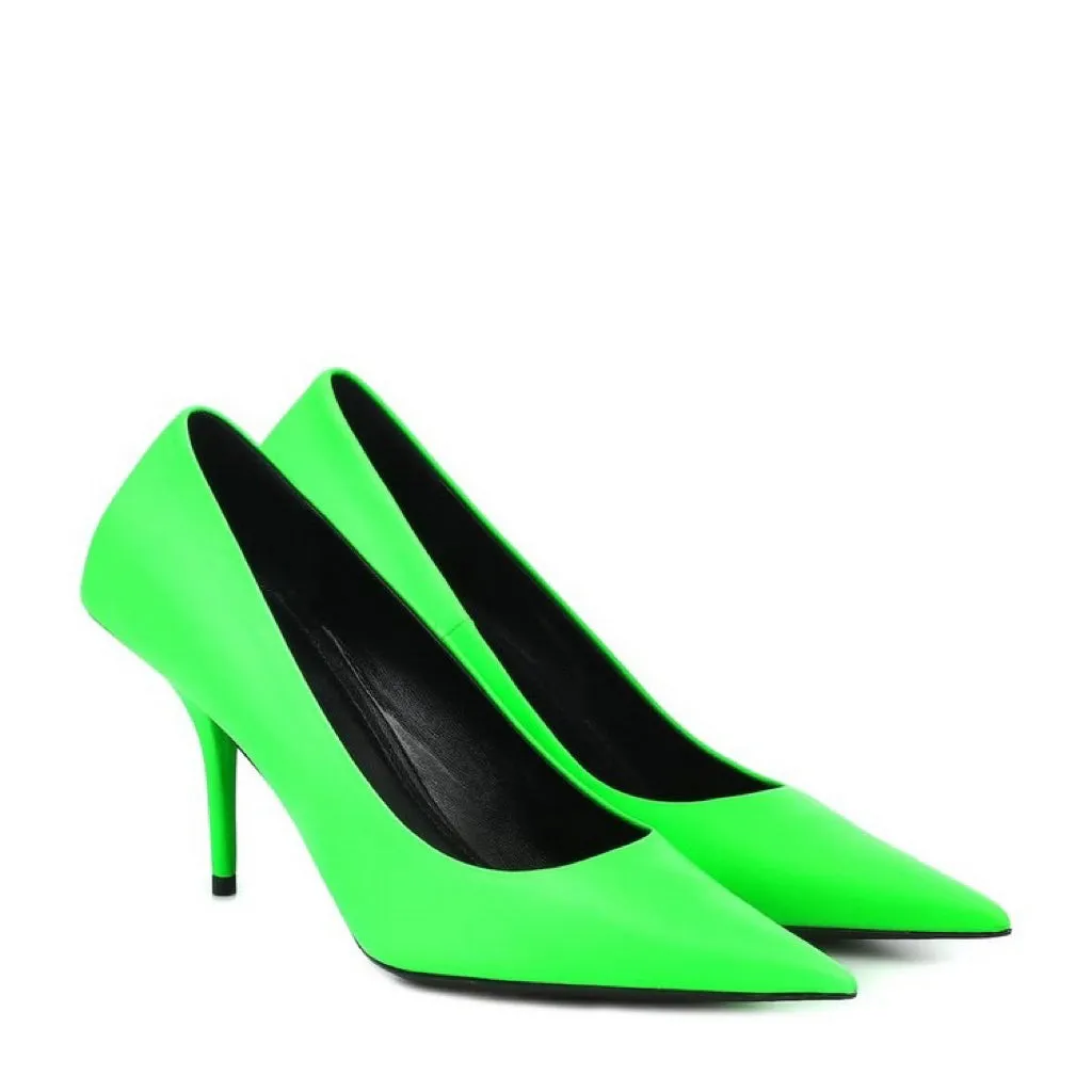 Women's high heel pumps by Marcora.