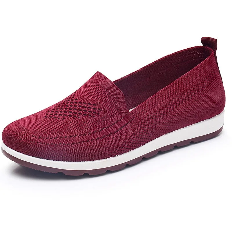 Women's Summer Canvas Slip-On Casual Flat Shoes