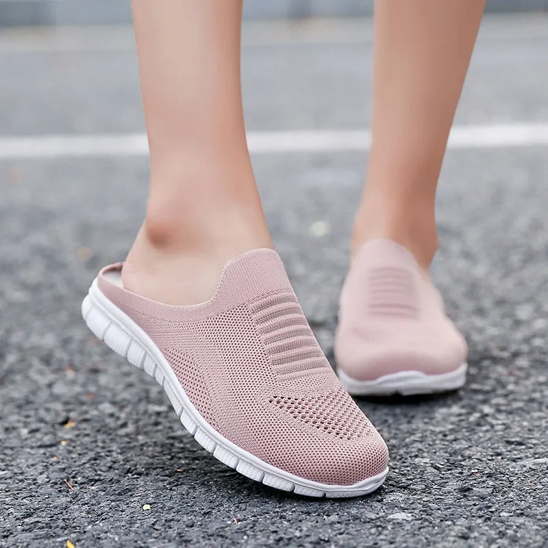 Women's Summer Cotton Flat Heel Outdoor Casual Shoes