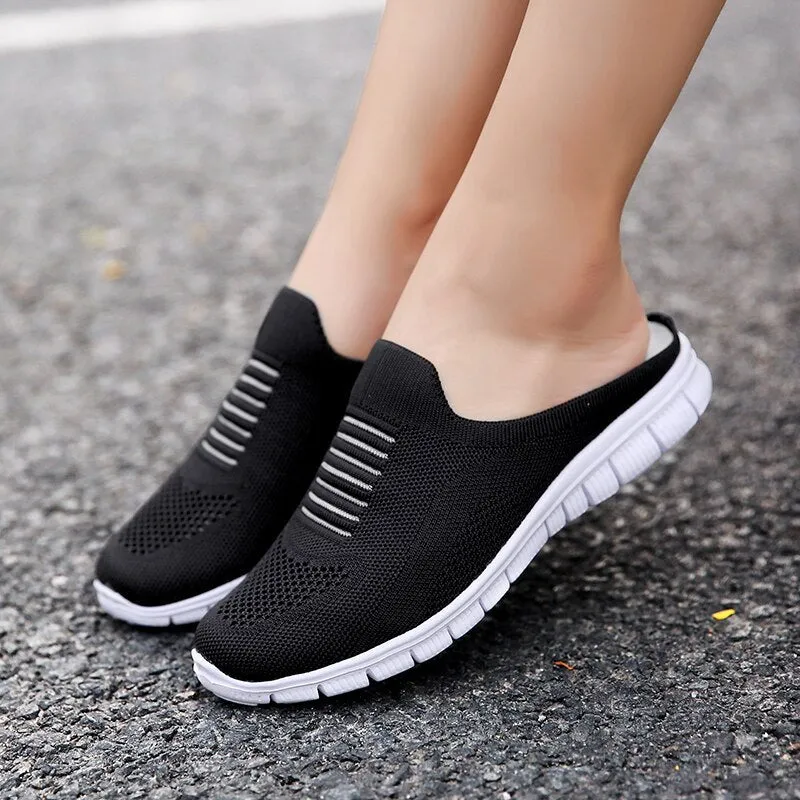 Women's Summer Cotton Flat Heel Outdoor Casual Shoes