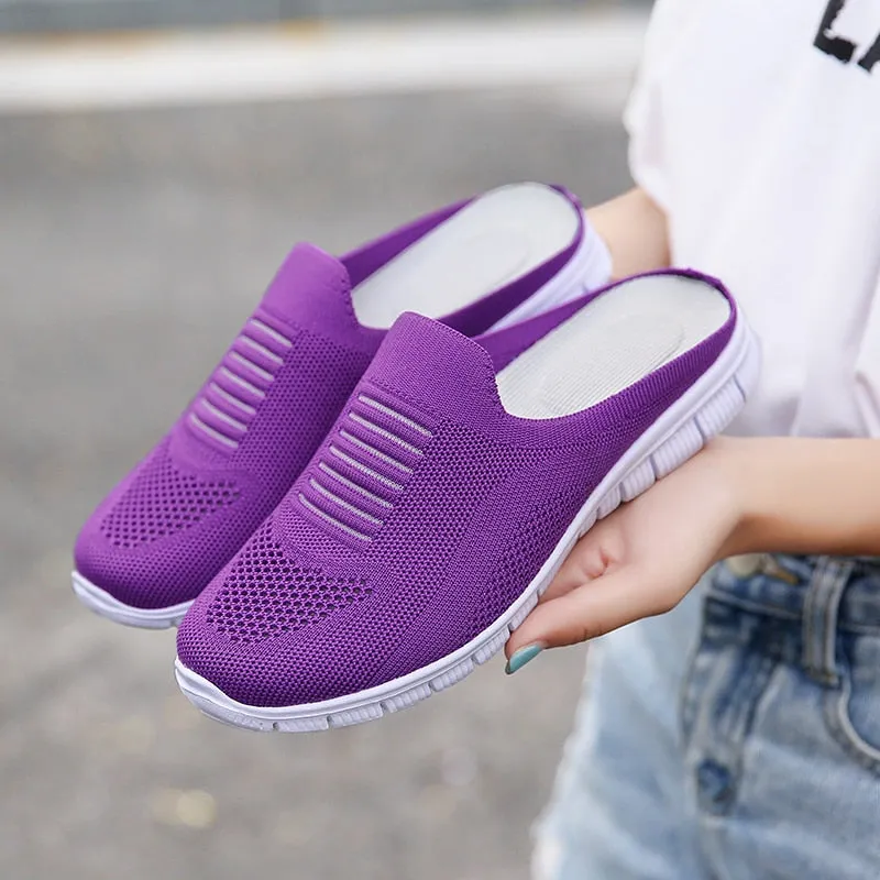 Women's Summer Cotton Flat Heel Outdoor Casual Shoes