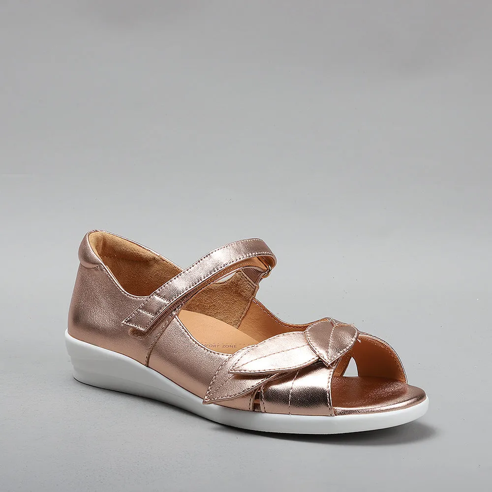 ZIERA - Disco Women's Rosegold Sandals