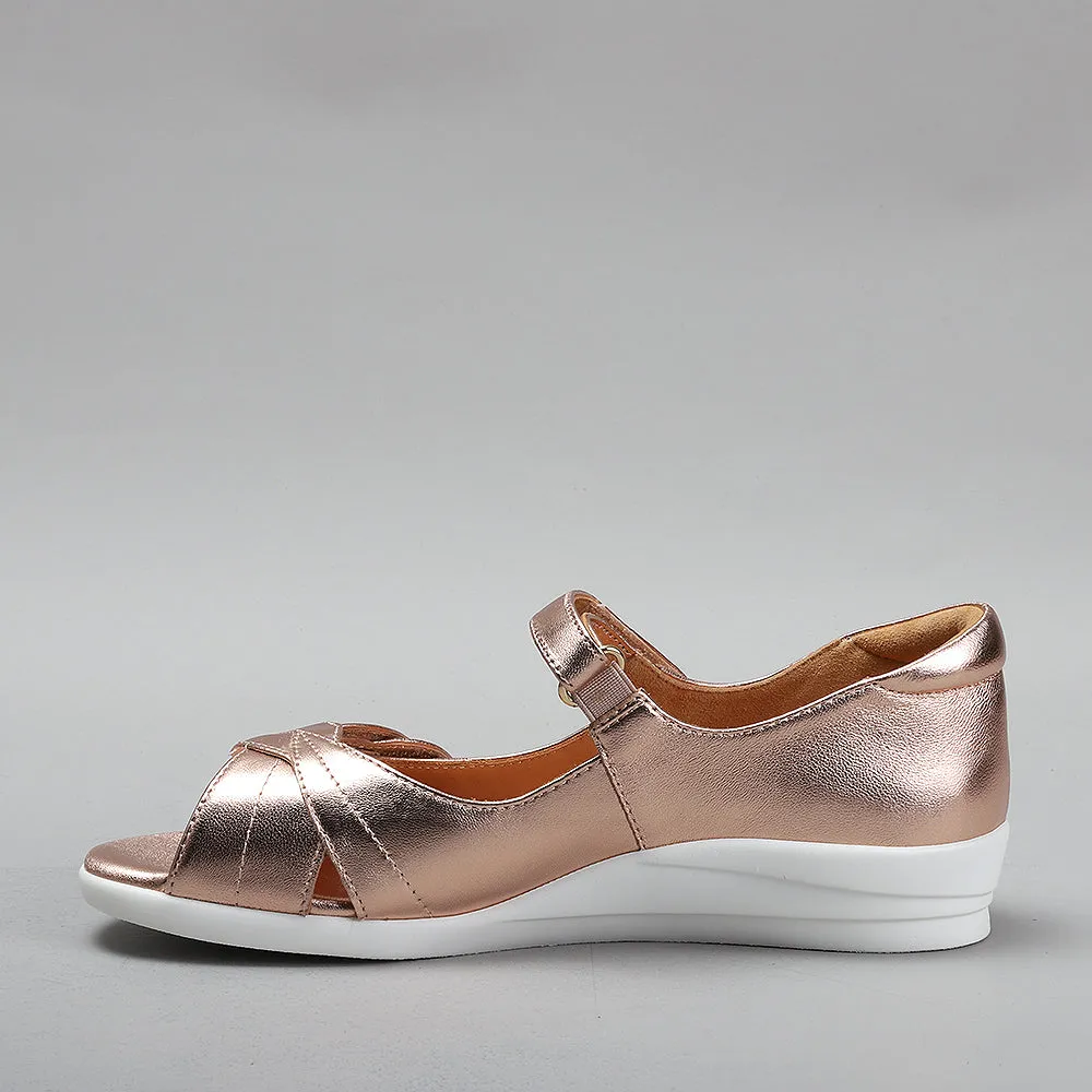 ZIERA - Disco Women's Rosegold Sandals