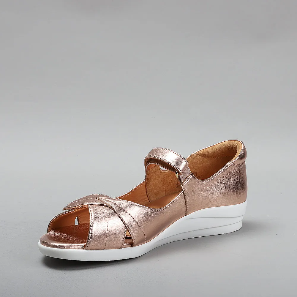 ZIERA - Disco Women's Rosegold Sandals